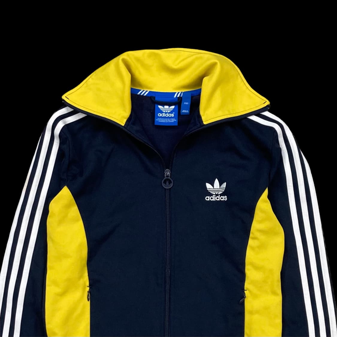 아디다스 네이비 옐로우 유로파 트랙탑 져지 상품이미지3