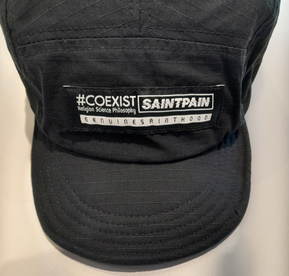 💥세인트페인 캠프캡 블랙 
 상품이미지3