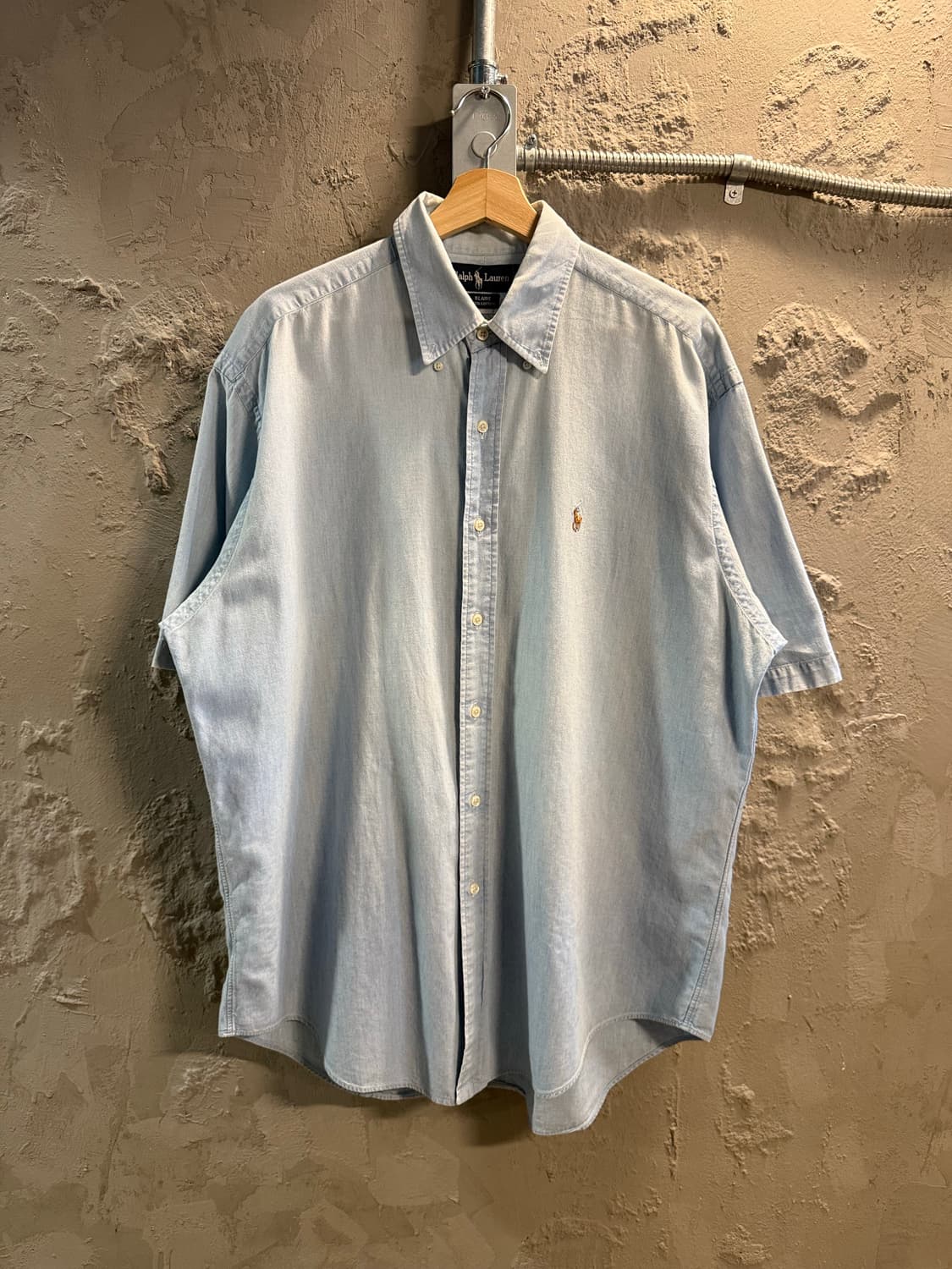 L 폴로랄프로렌 POLO 블레어 반팔 셔츠 연청 상품이미지1
