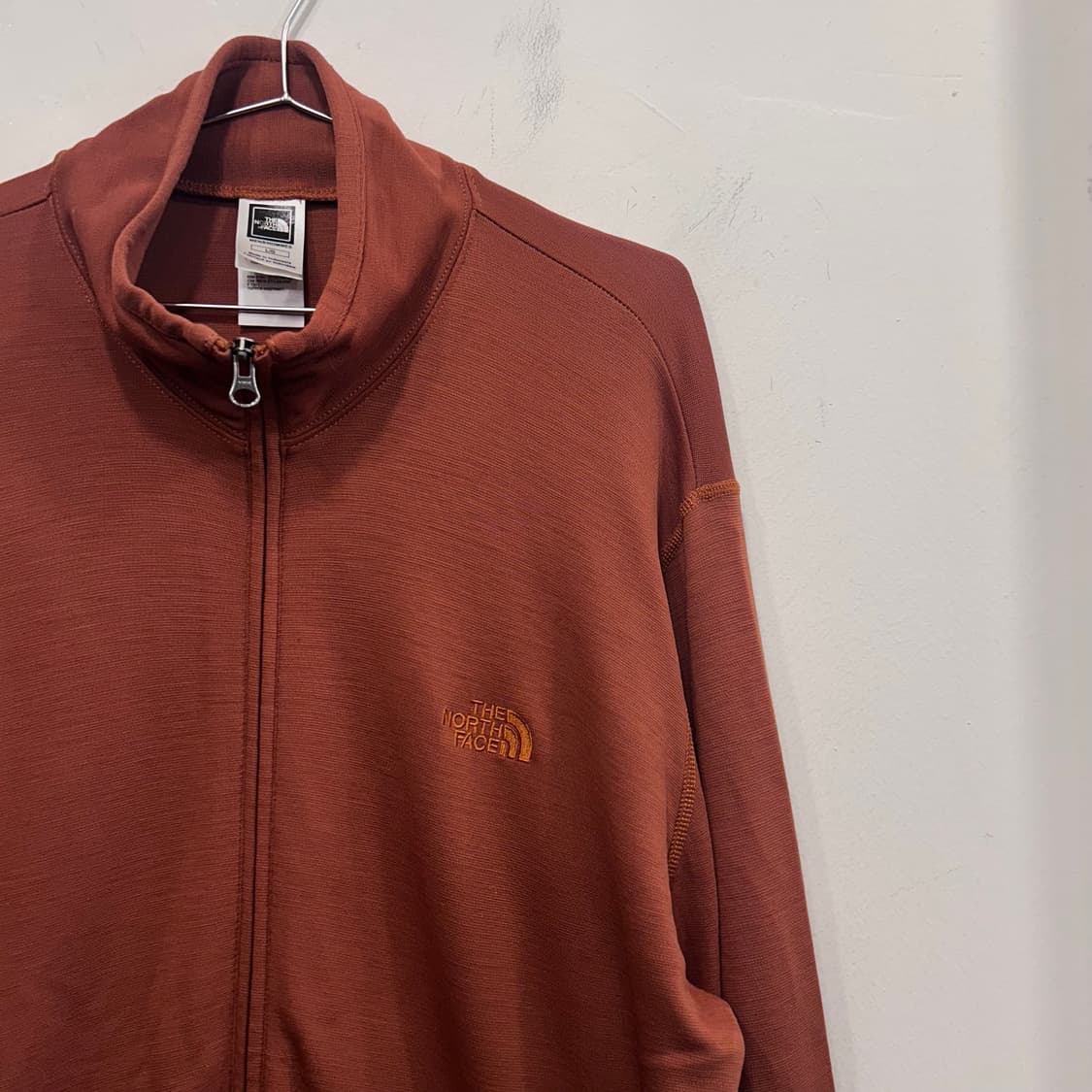 노스페이스 스몰로고 아웃도어 코튼 집업 상품이미지1