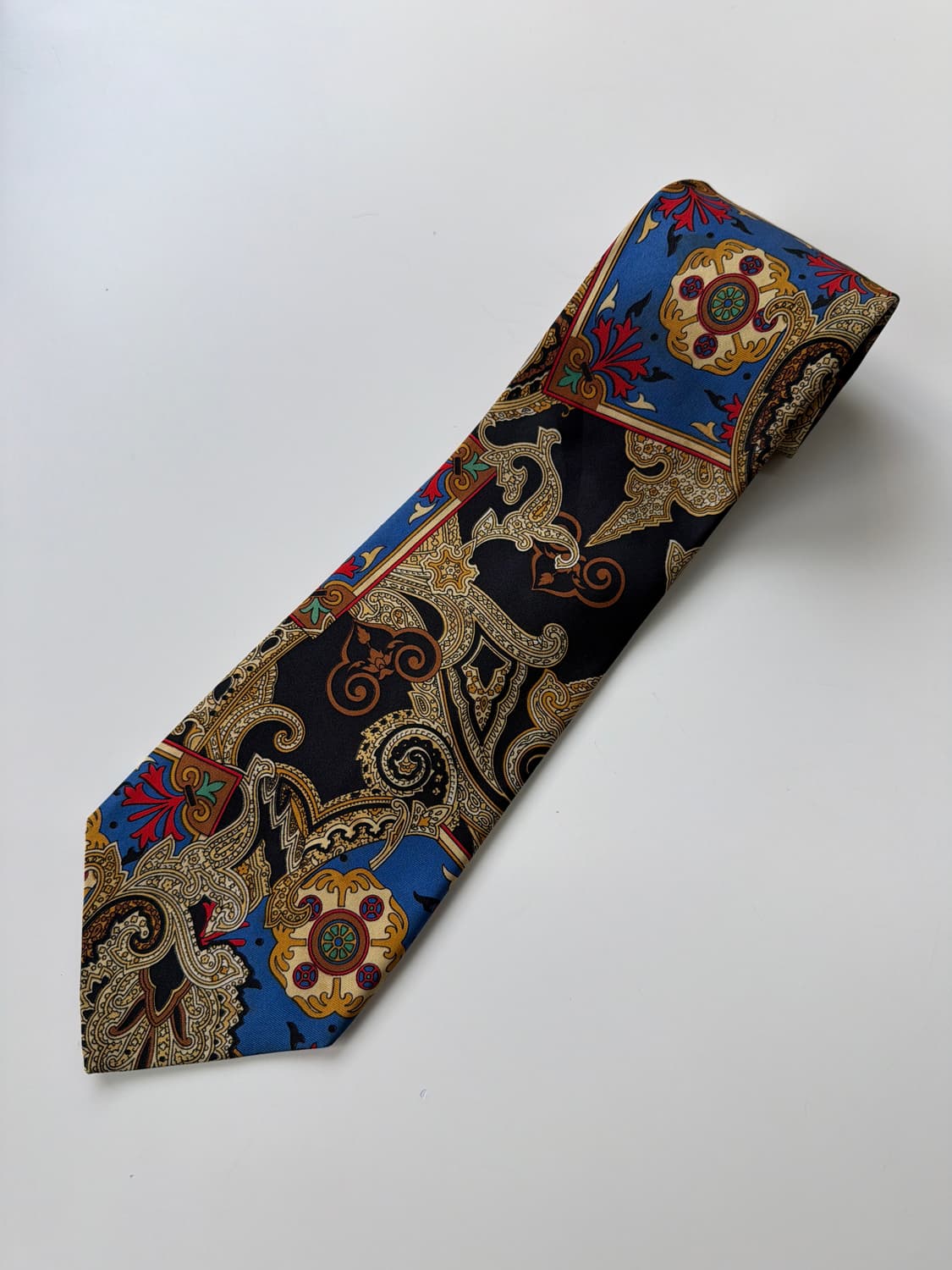 빈티지 페이즐리패턴 넥타이 9.5cm 상품이미지1