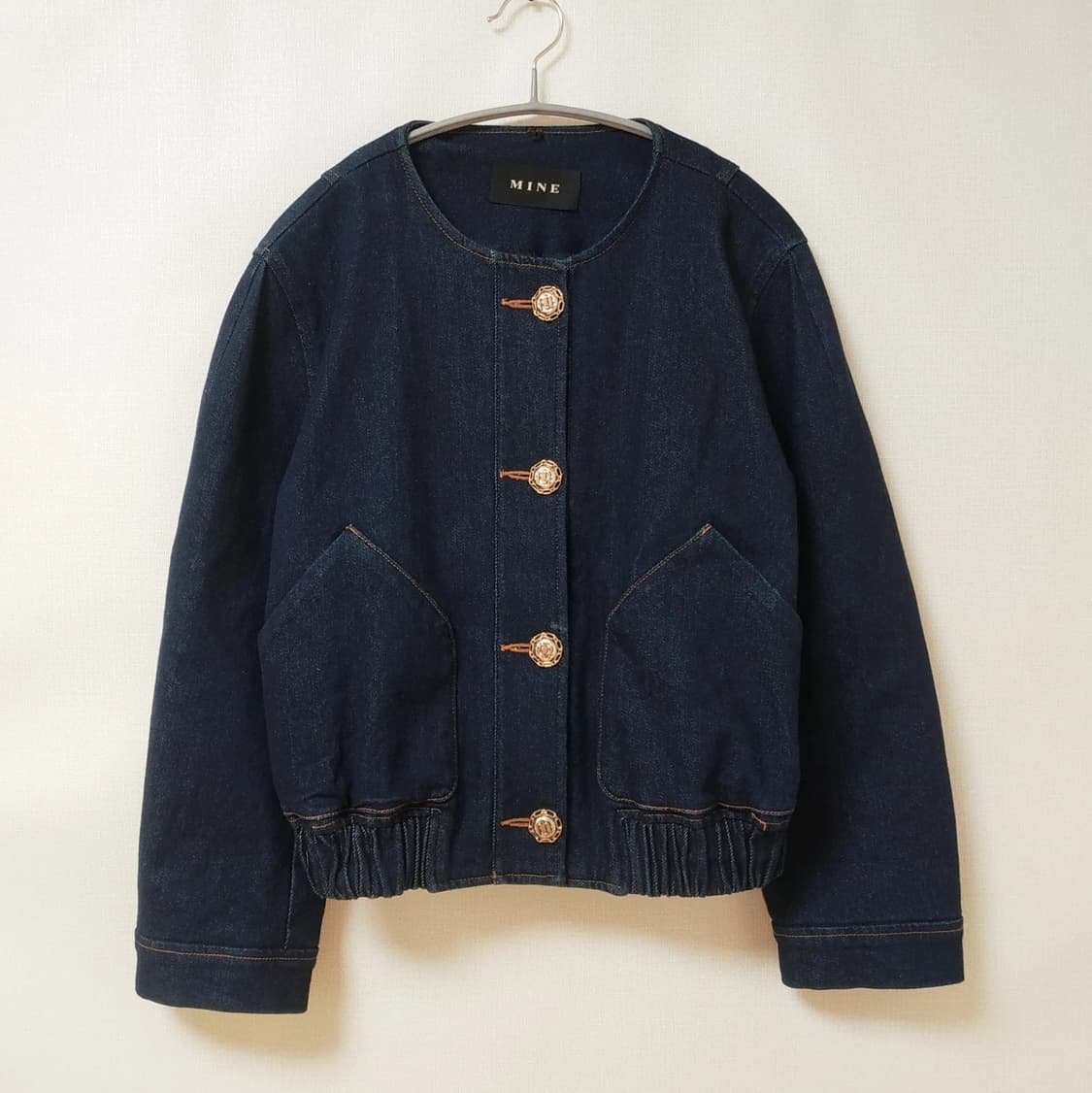 새상품) 한섬 마인 MINE 데님 자켓 청 자켓 상품이미지1