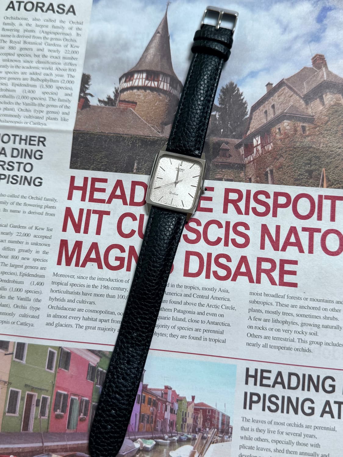 Seiko 세이코 Dolce 스노우 플레이크 카보숑 크라운 1987 상품이미지2