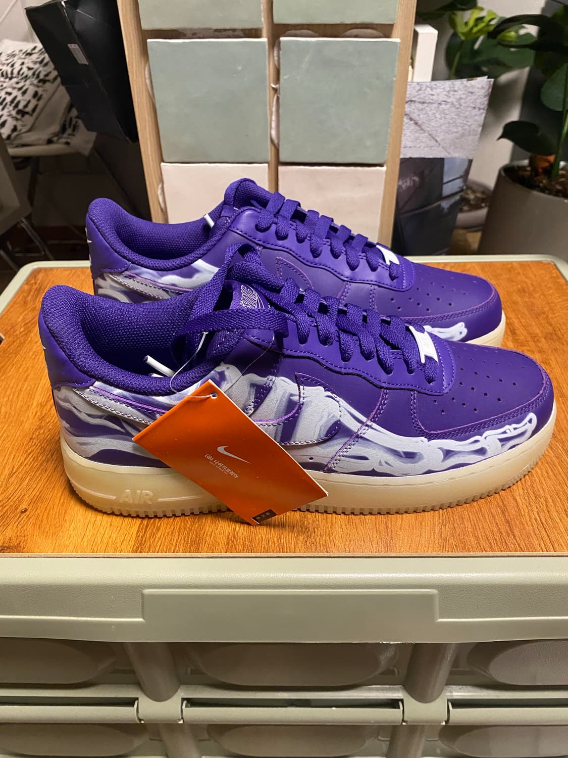 나이키 에어포스1 스켈레톤 상품이미지4