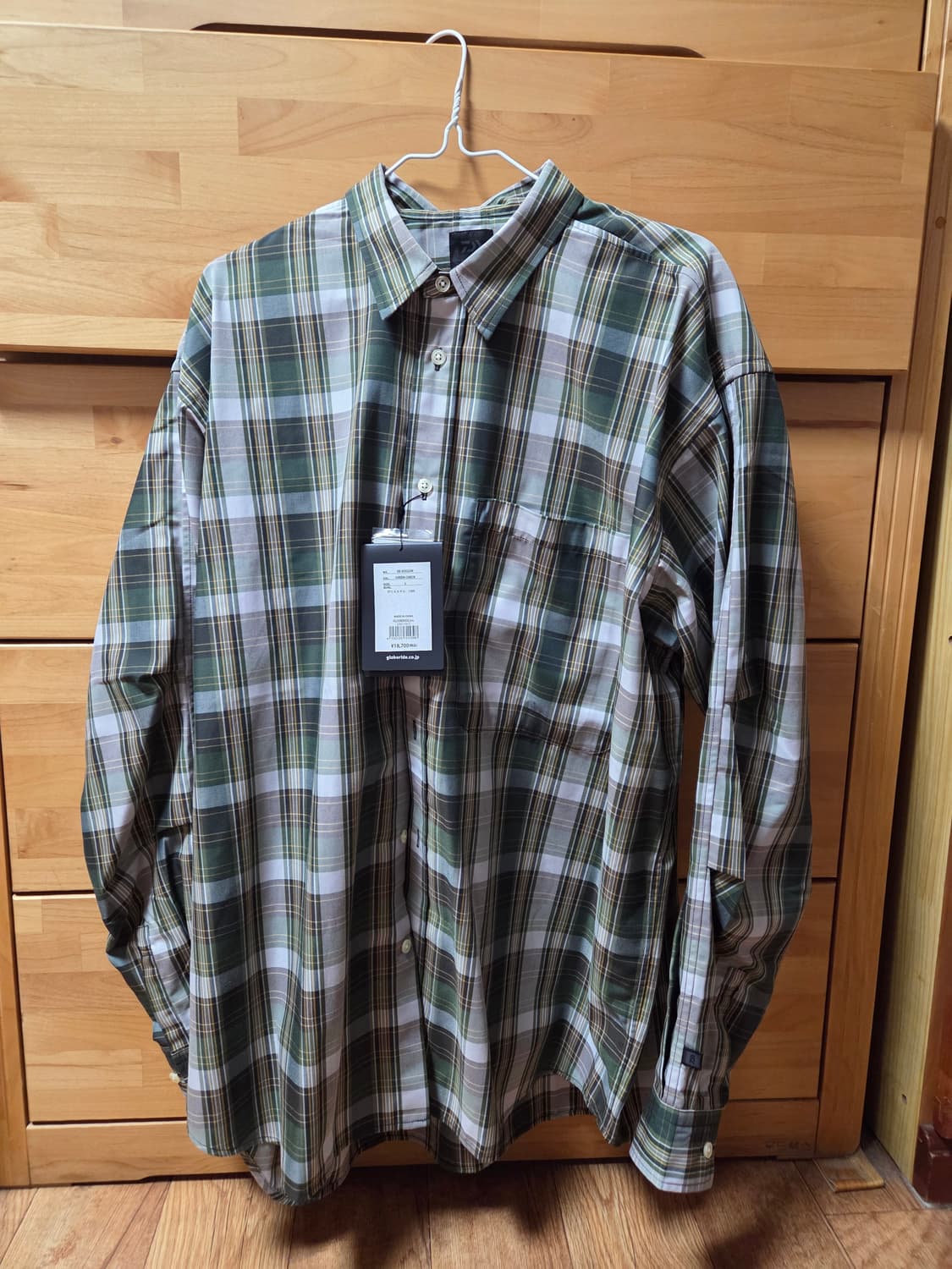 다이와피어39 체크셔트 L 상품이미지1