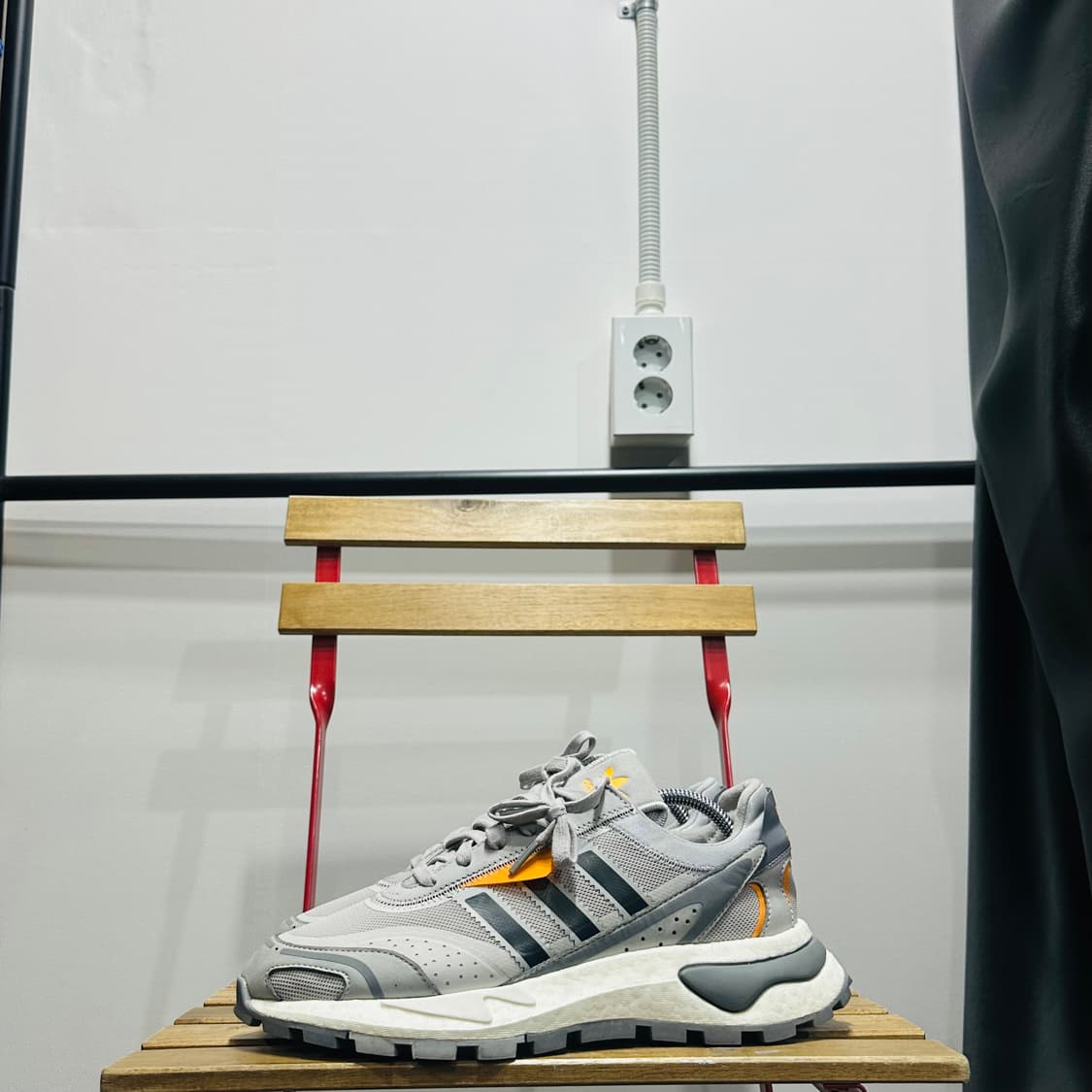 270) 아디다스 운동화 남성 남자 신발 래트로 P9 그레이 상품이미지3