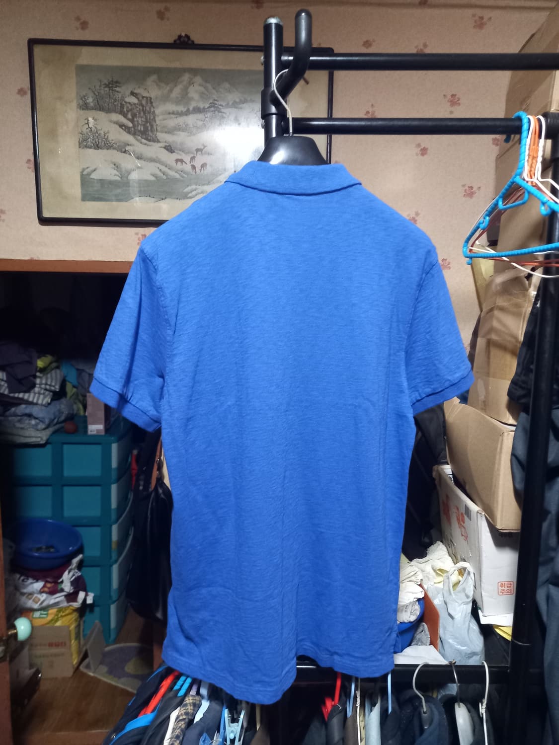 [제이크루](새제품)코튼 반팔 카라넥 티셔츠L(105)사이즈 상품이미지2