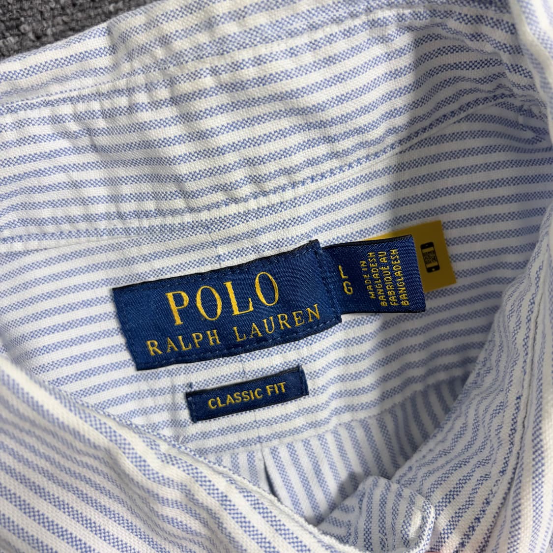 폴로 랄프로렌 클래식핏 옥스포드 셔츠 상품이미지5