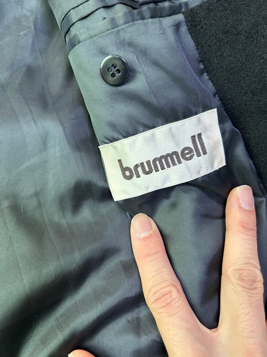 일제 BRUMELL 캐시미어 코트 사이즈 105 상품이미지3