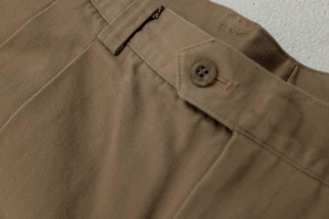 NORMAN HILTON 투턱 치노 팬츠 (31-32)  상품이미지7