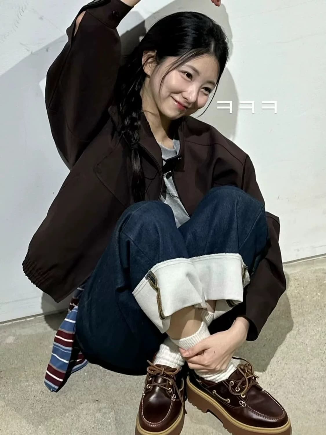 그로브 hardy 점퍼 브라운 상품이미지3