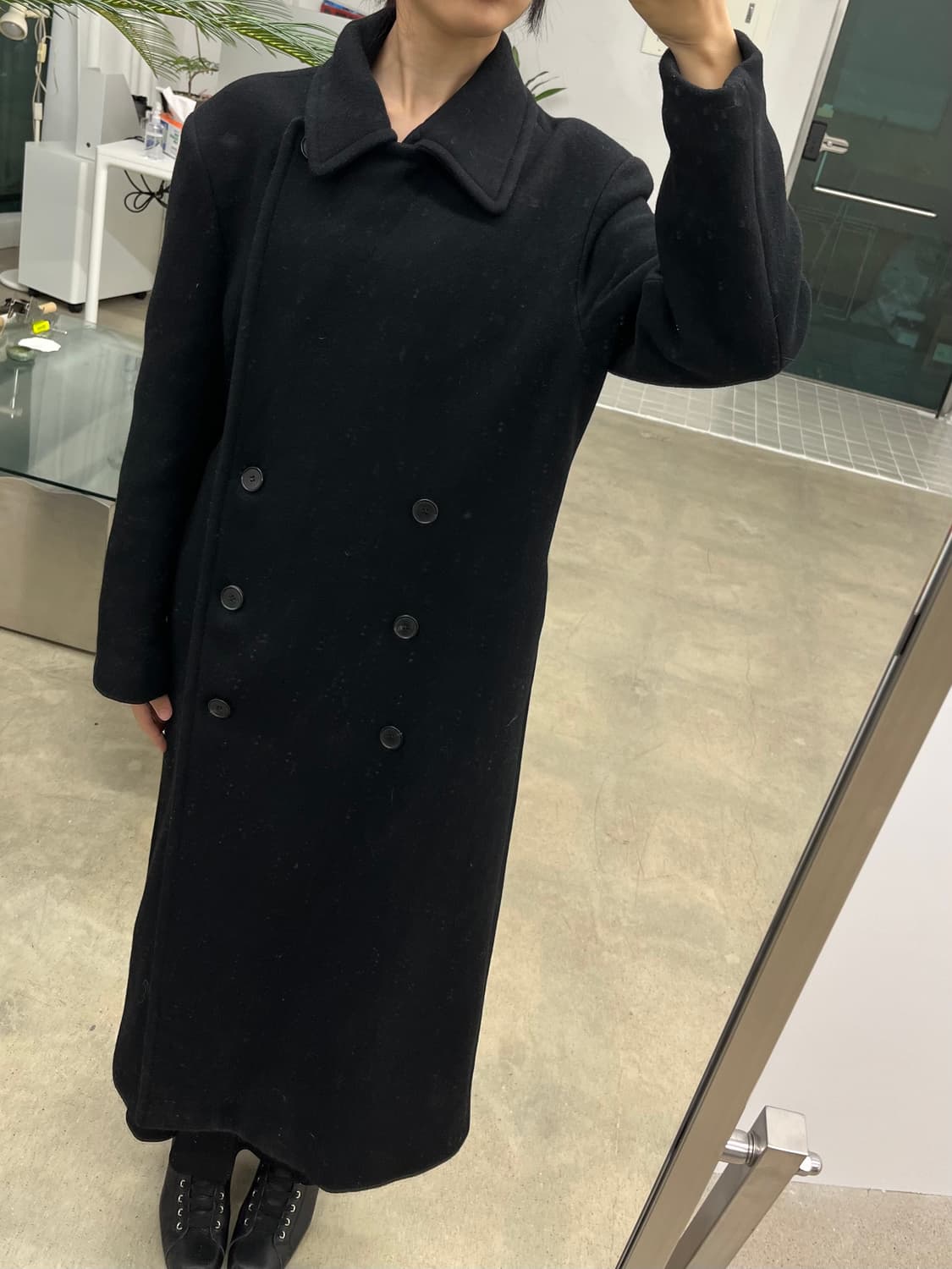 LEEY 엘이이와이 롱 코트 상품이미지2