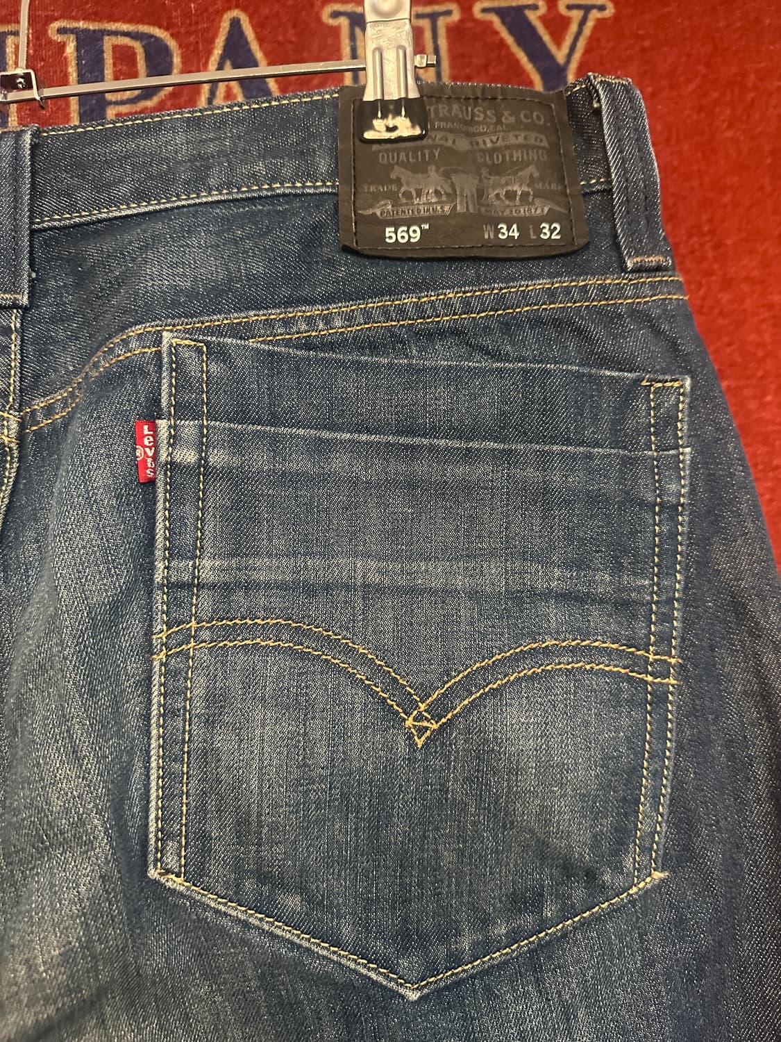 Levis 569 Loose Straight / W34 L32 상품이미지6