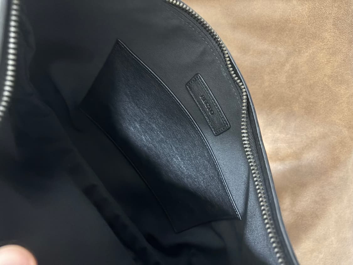 렉토 레더 호보백 블랙 상품이미지3