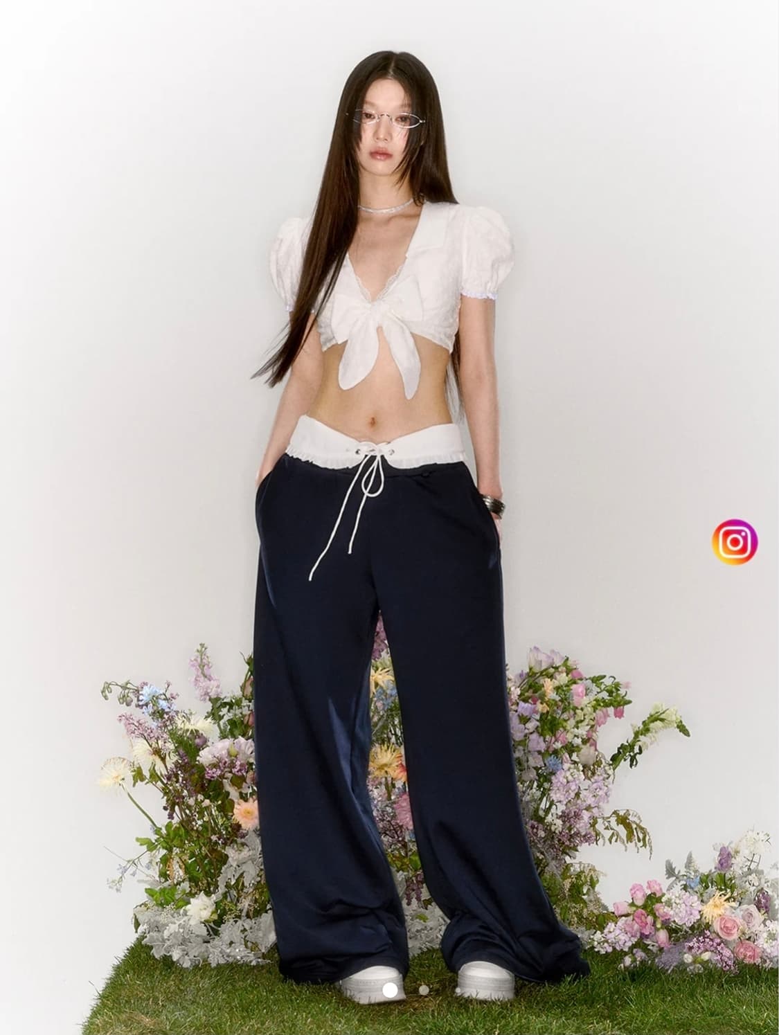 [새상품] LaLuneDuCiel 환승연애4 민경 바지 상품이미지2