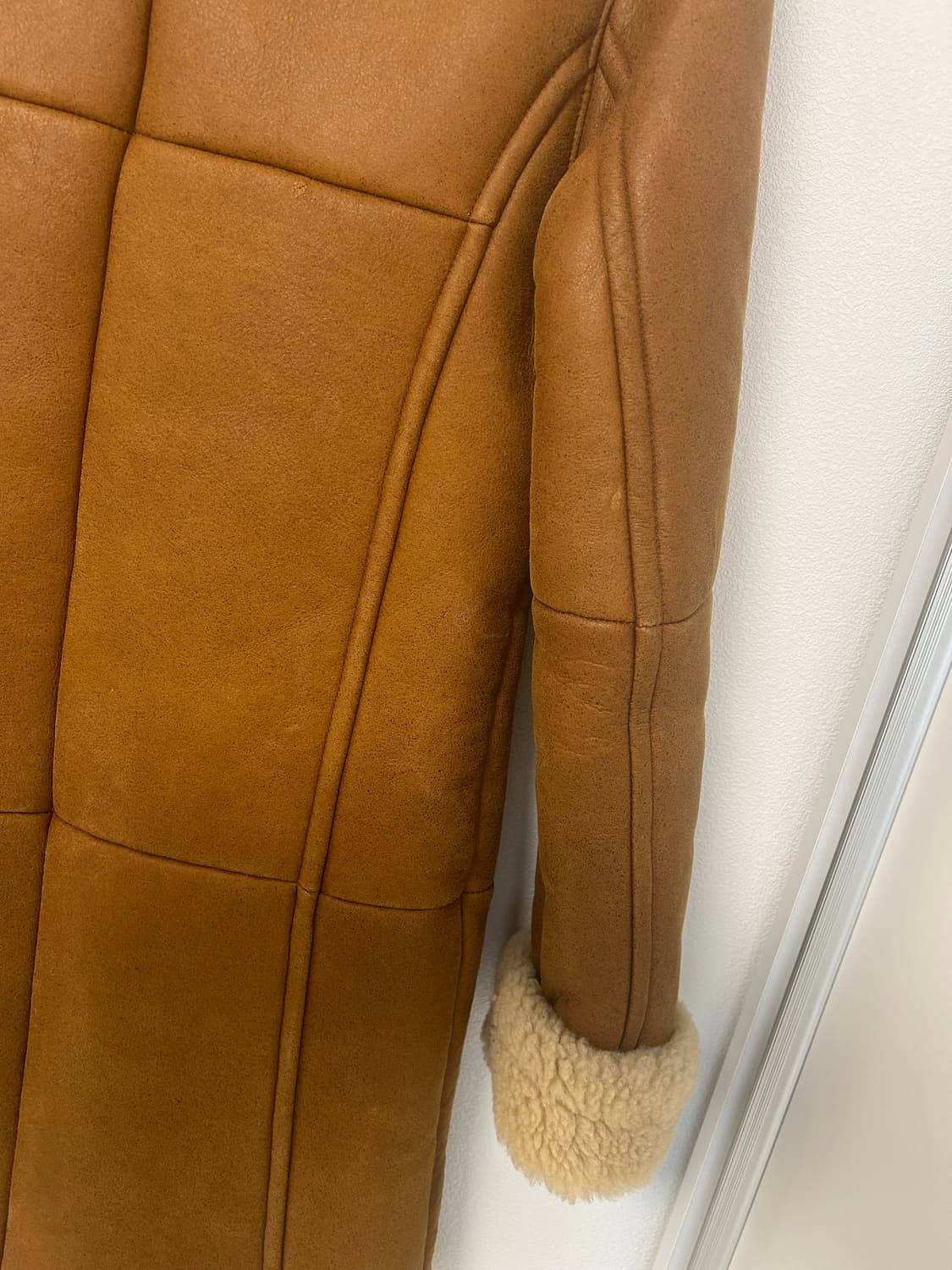 sawyer of Napa Original 시어링 리얼 무스탕 코트 상품이미지9