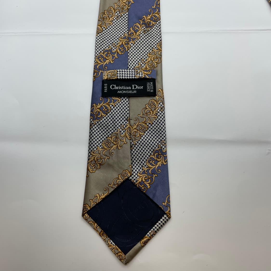 876) (Christian DIOR) 크리스찬 디올 패턴 넥타이 상품이미지2