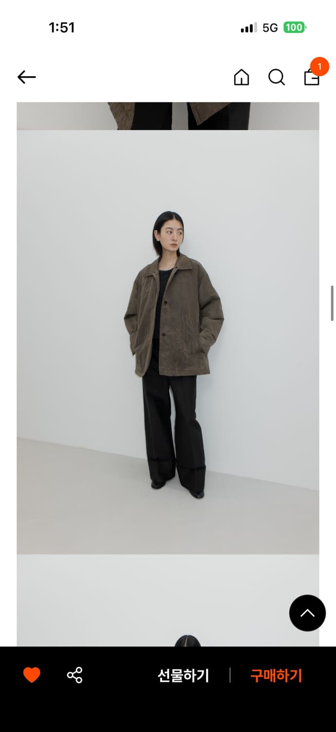 지비에이치어패럴 크랙퍼코트 상품이미지2