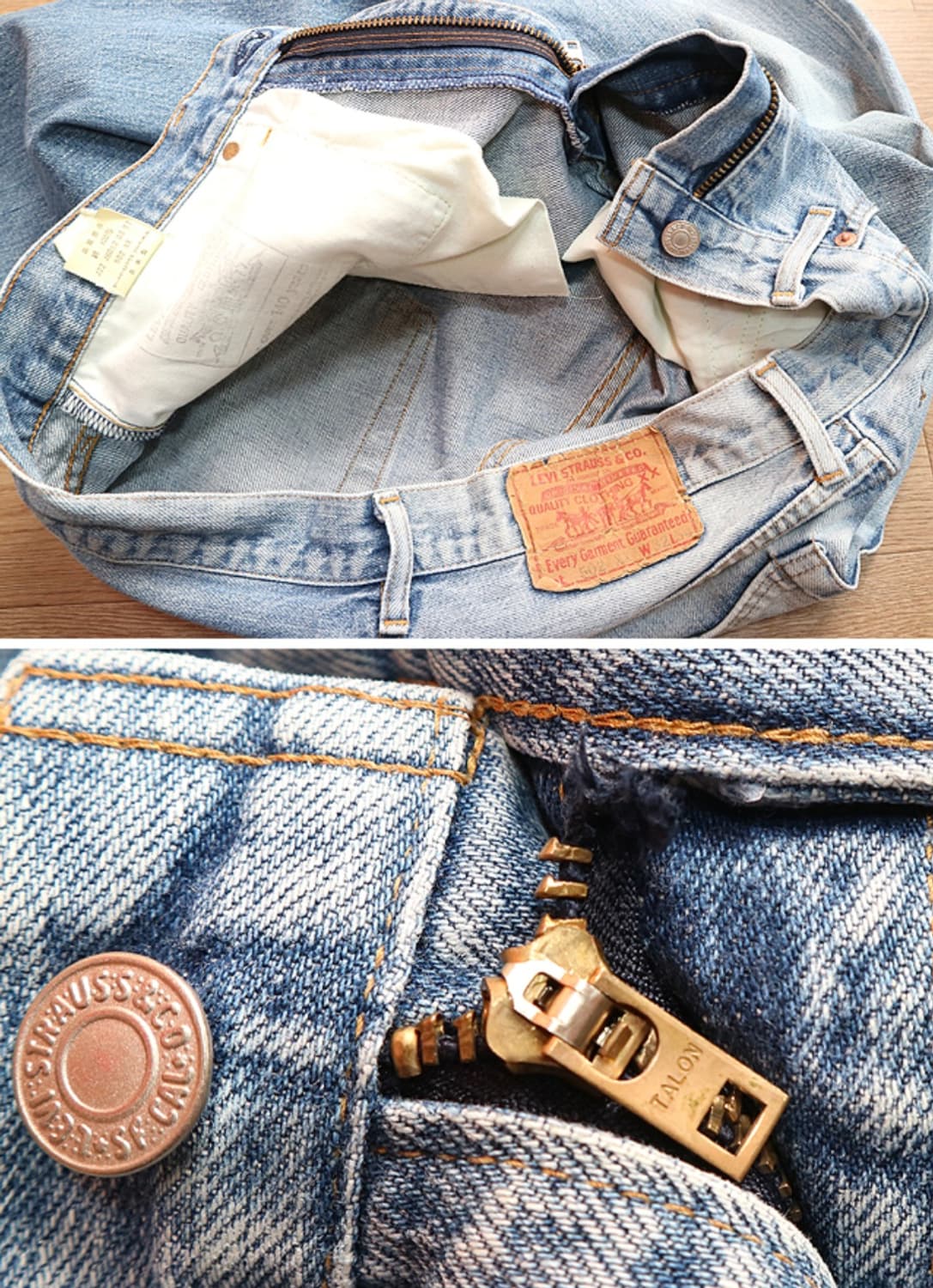 
일본판 90S LVC LEVIS 리바이스 502XX 빅E 빈티지 셀비지 상품이미지8