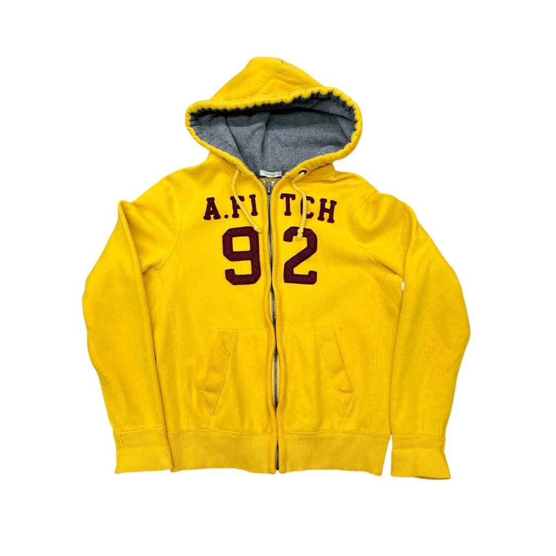 아베크롬비 머슬핏 옐로우 후드집업 상품이미지2