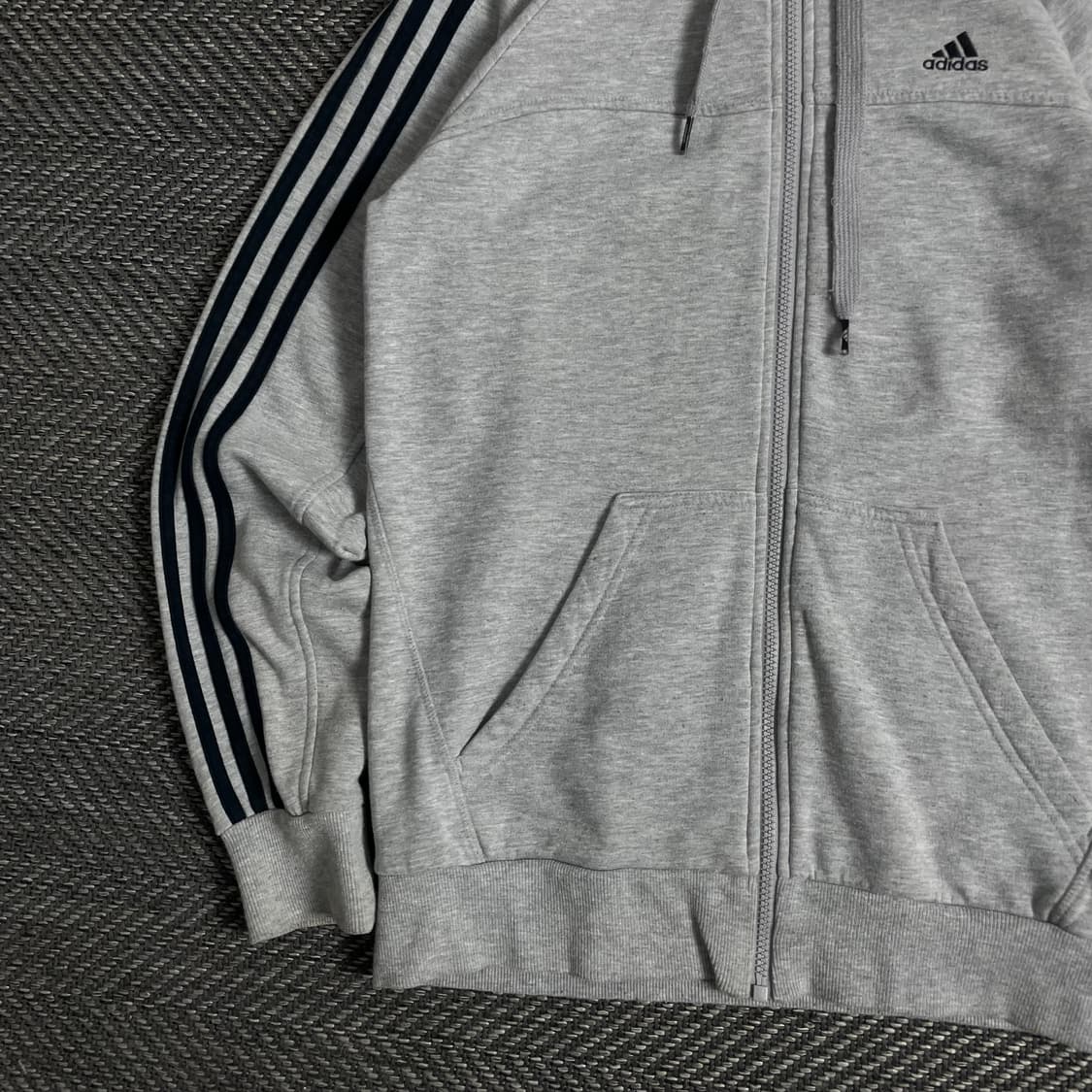 아디다스 트랙 사이드라인 스웻 후드 집업y 2983 상품이미지4