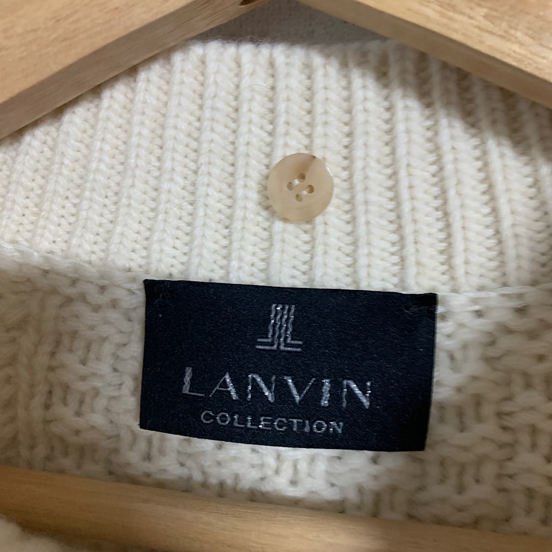 한섬 랑방컬렉션 울 캐시미어 케이블 니트 82 상품이미지3