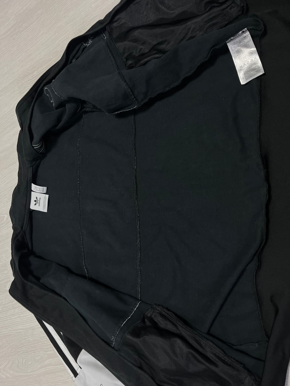 아디다스 검/흰 져지 S(M) 상품이미지5