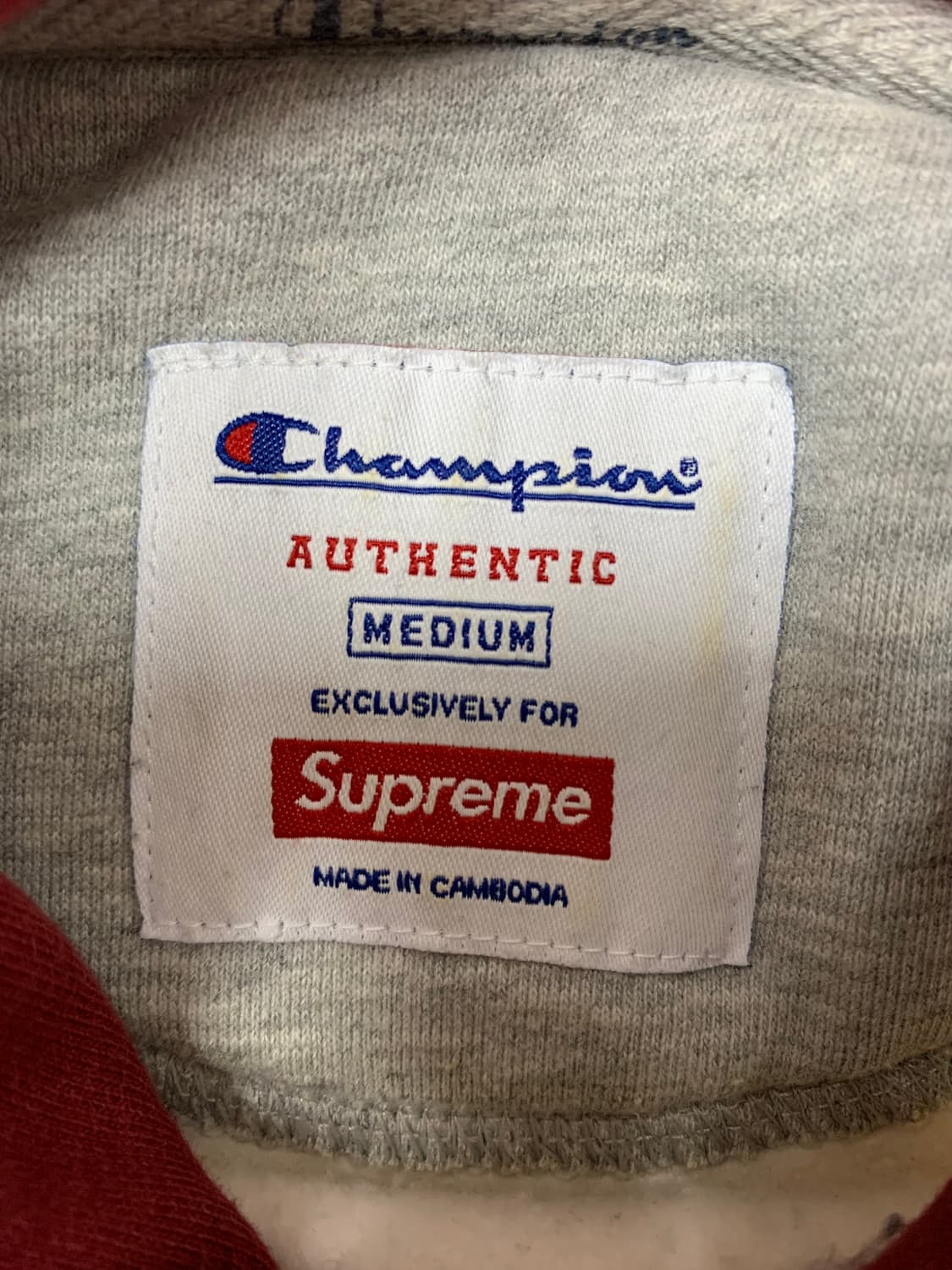슈프림챔피언 콜라보 후드티 #736 상품이미지3