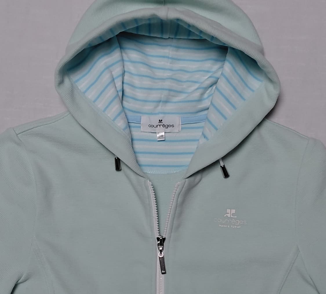 [정품] 꾸레쥬(Courreges) 집업 후드 - 38 사이즈 상품이미지2