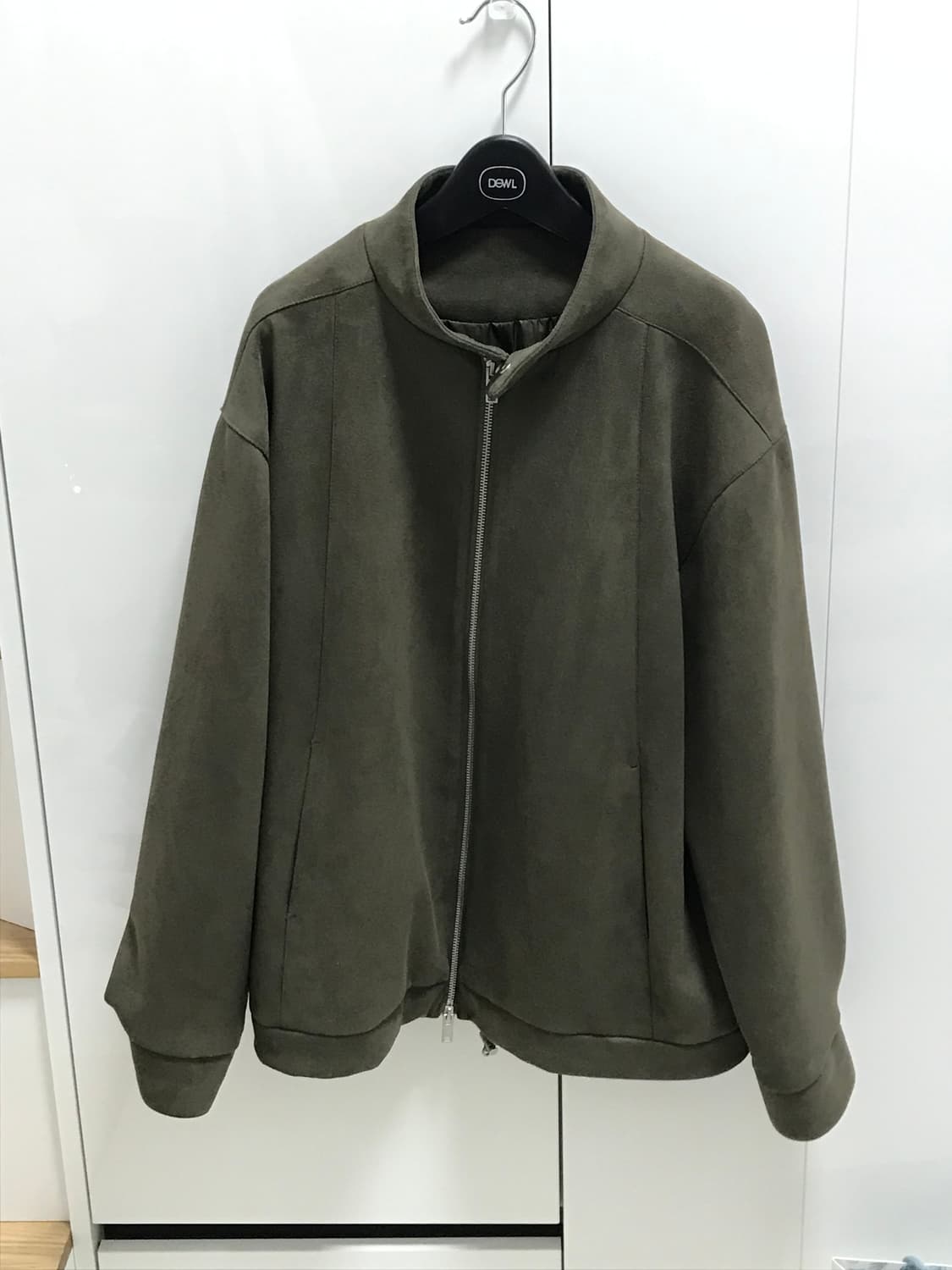 아이러니포르노 스웨이드 블루종 투버튼 자켓 상품이미지1