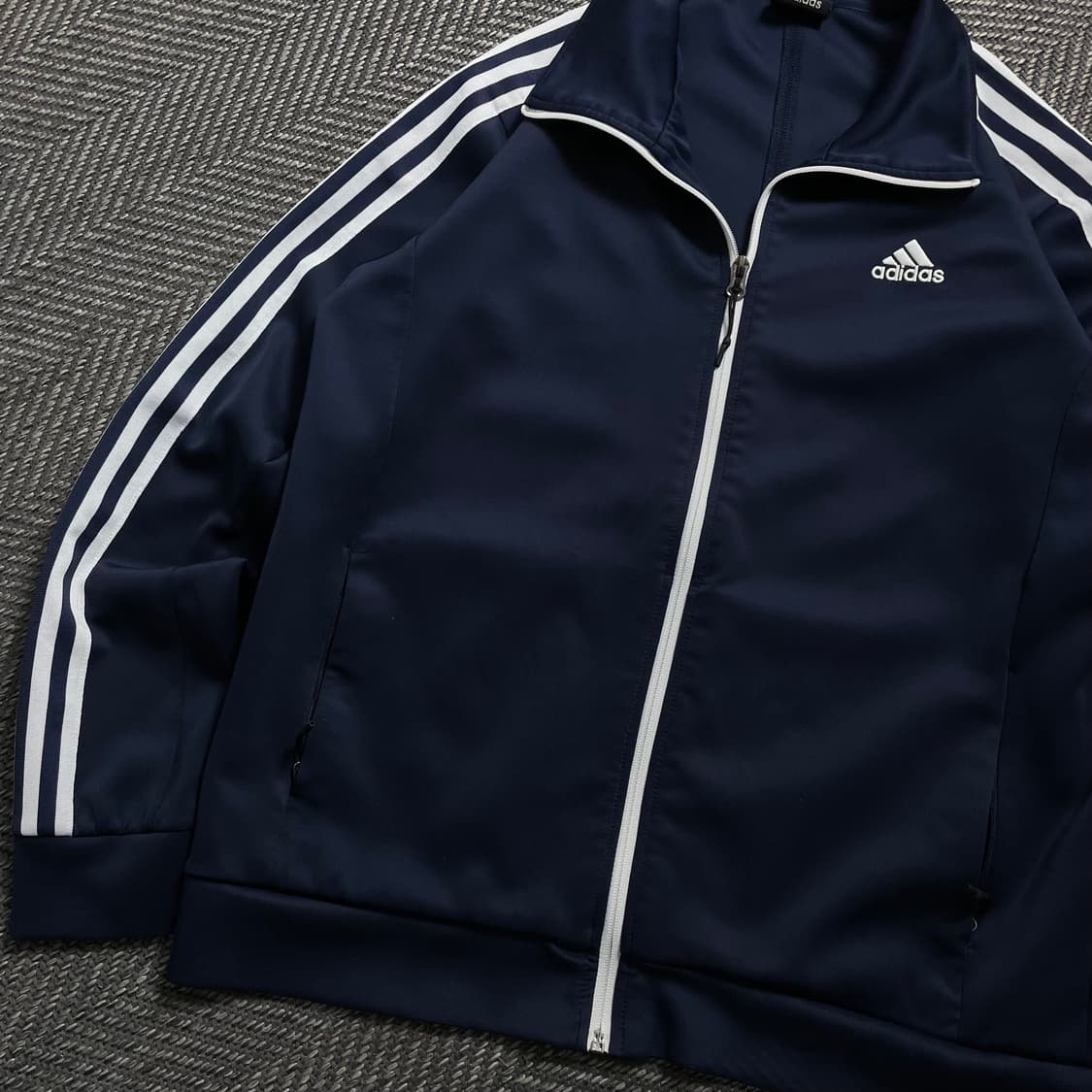 아디다스 올드스쿨 클래식 트랙탑 져지 네이비 y 4566 상품이미지4