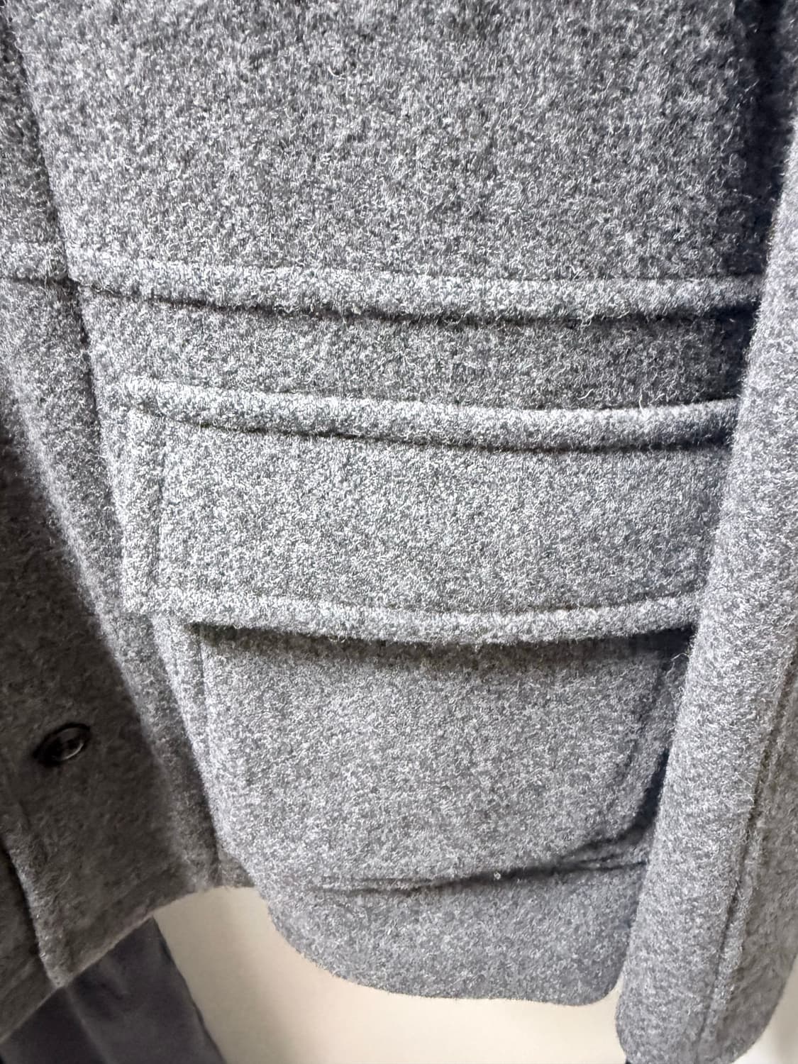 포터리 셔틀랜드 울 하프 맥 코트 3사이즈 상품이미지8