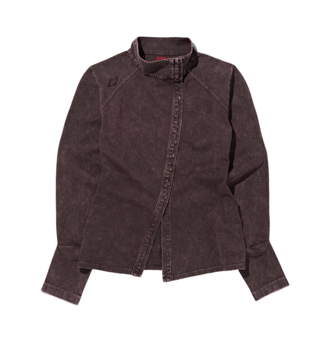 미스치프  JERSEY SHIRT-PURPLE BROWN 상품이미지1