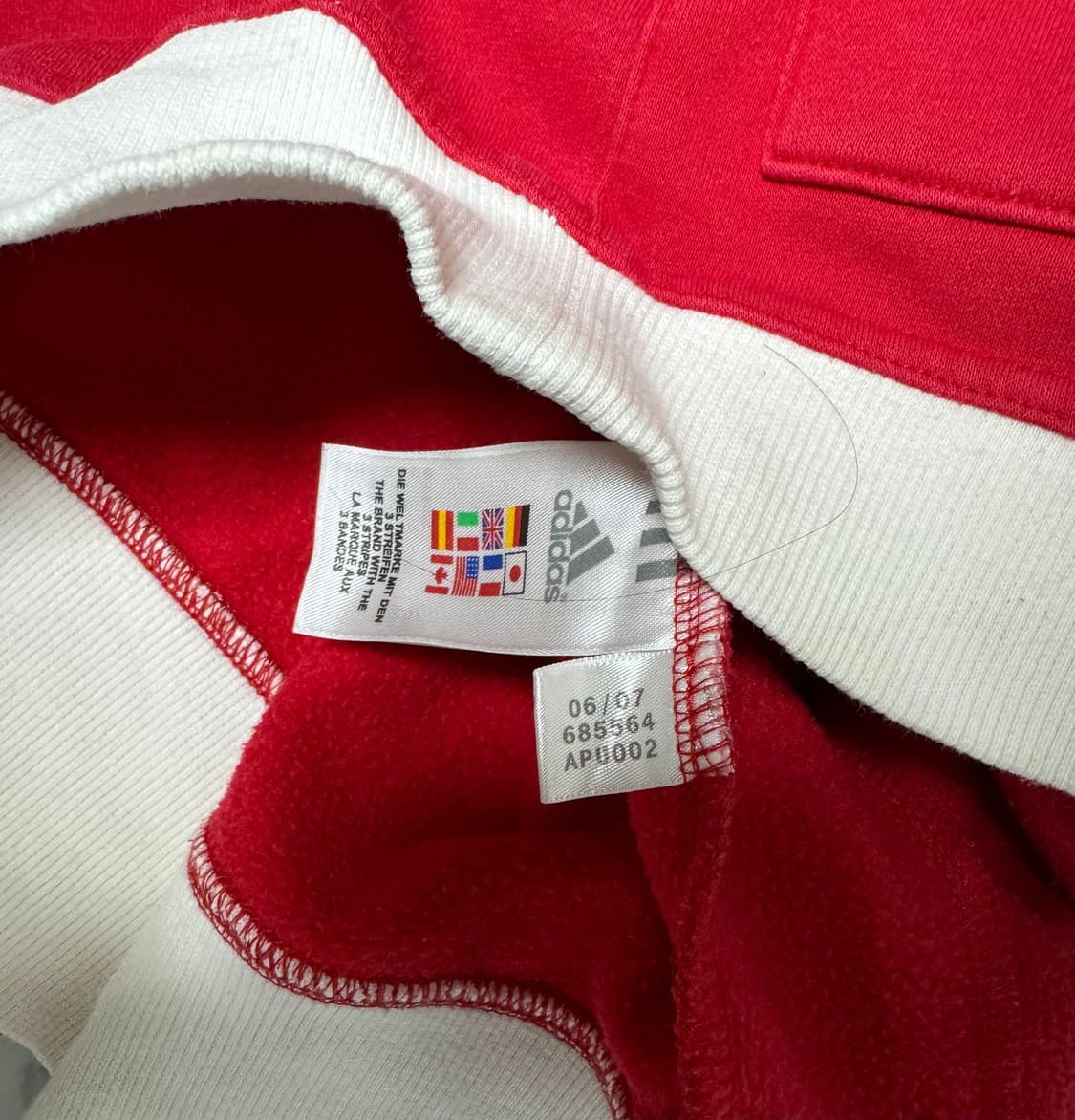 아디다스 리버풀 07-08 트레이닝 면 트레이닝 져지 자켓 상품이미지8