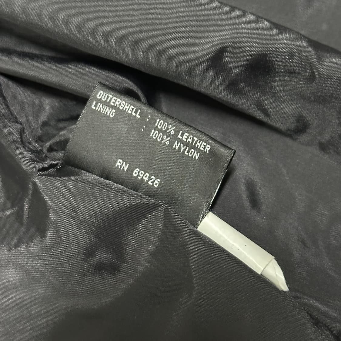 윌슨 리얼 레더 카코트 줄리안 BLACK L 상품이미지9