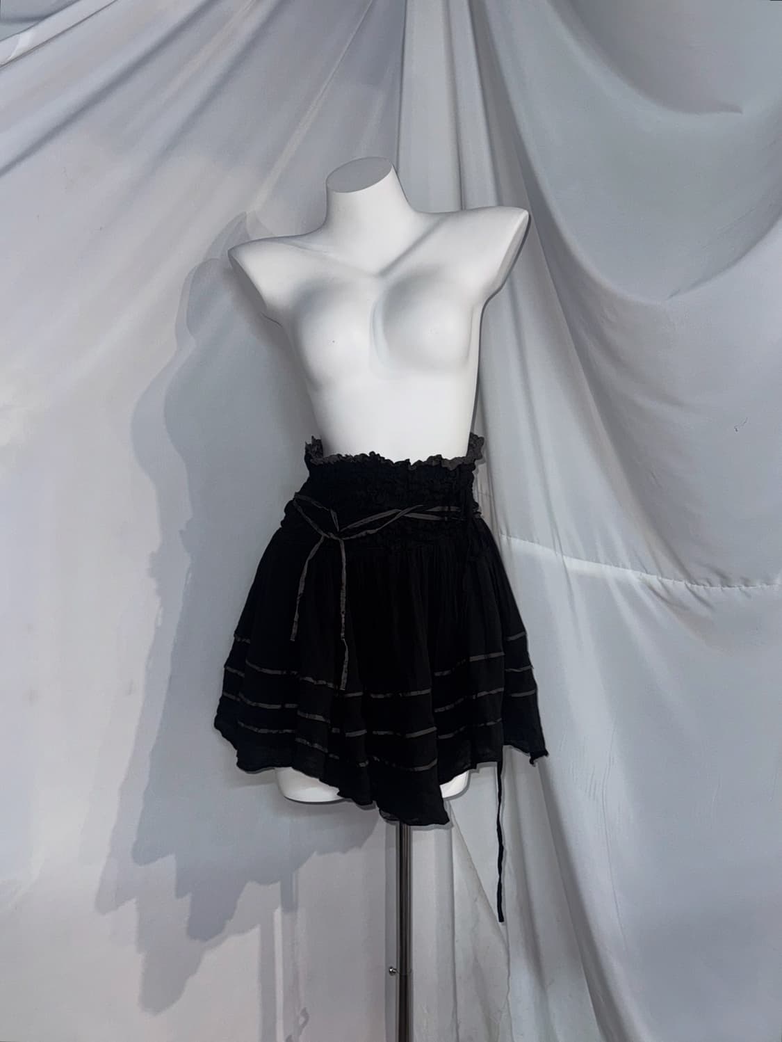 엑시즈팜 무채색 고스고딕 공겜여주 코디세트  상품이미지2