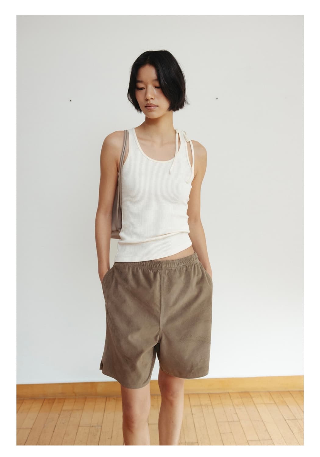 모노하 String sleeveless (ivory) 상품이미지1