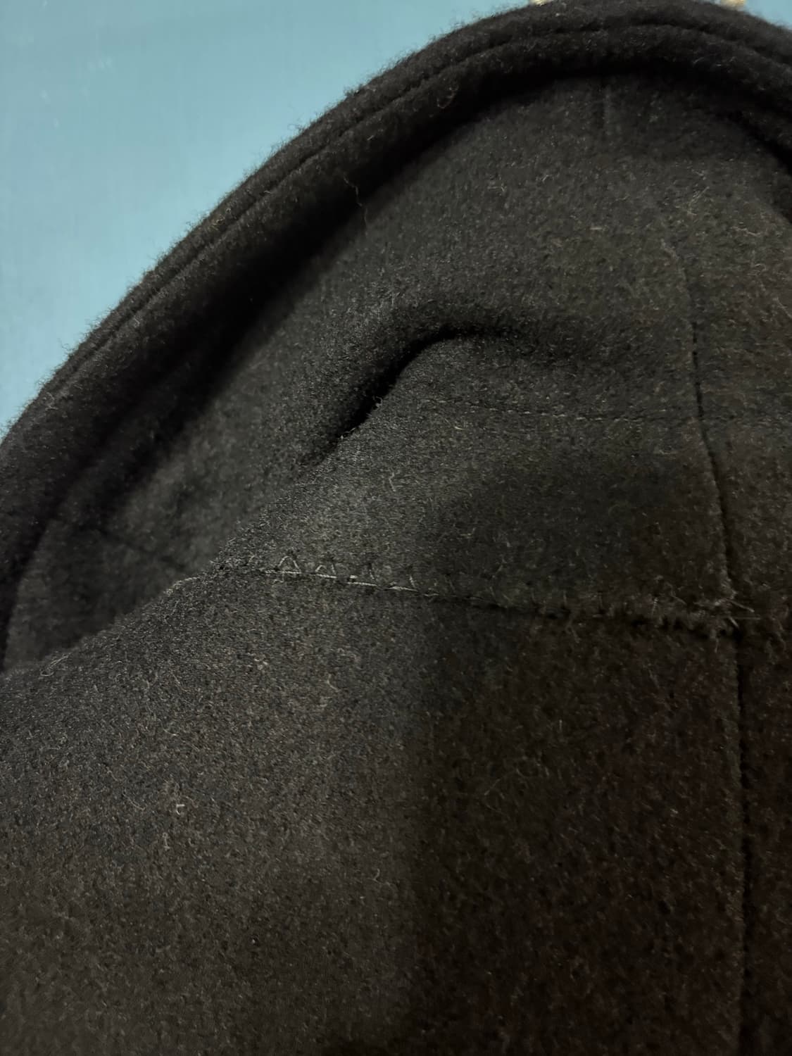 90's USN 6 Button Pea overcoat. 상품이미지10