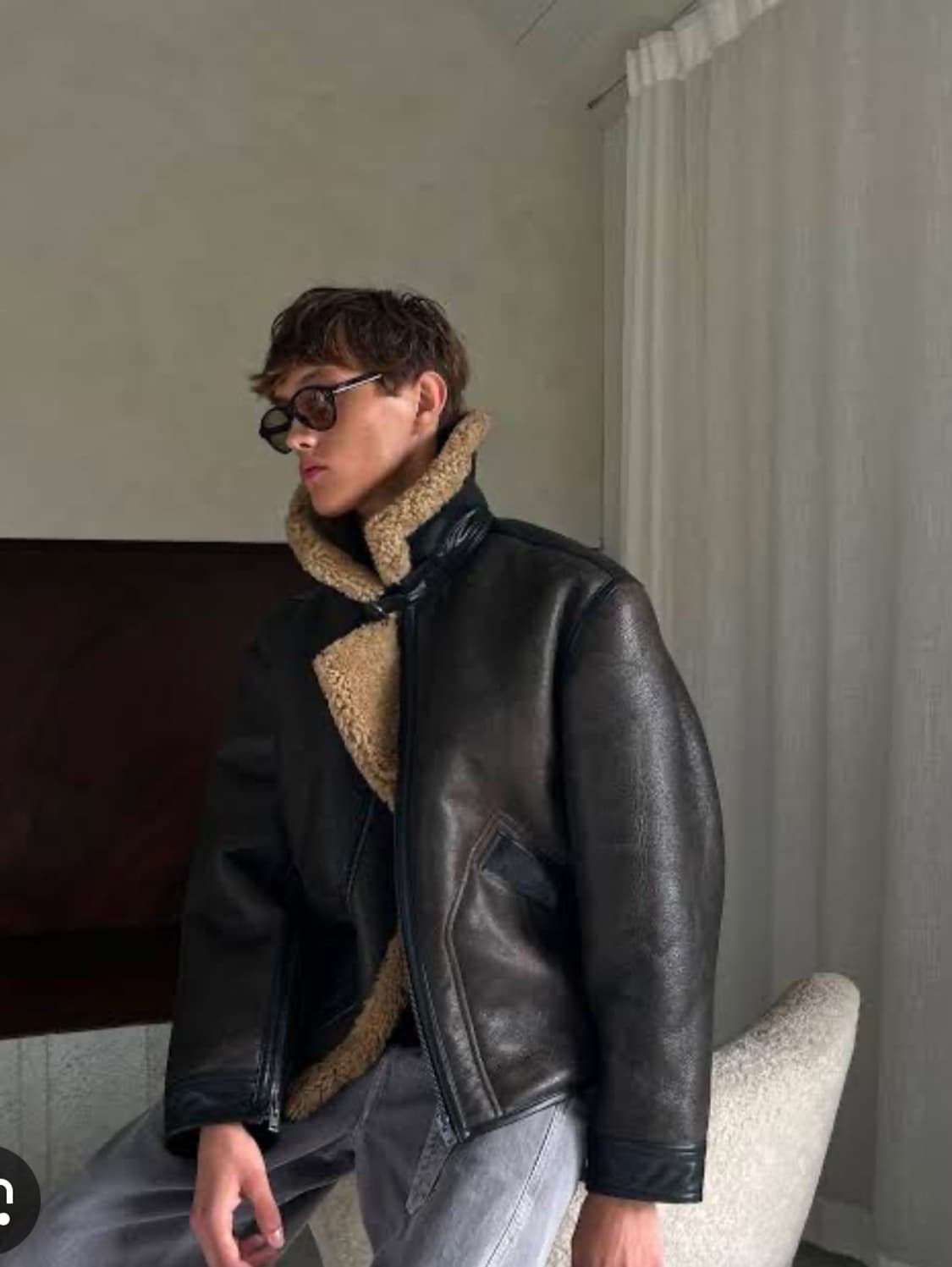 르메르/25fw시어링 무스탕/M 상품이미지1