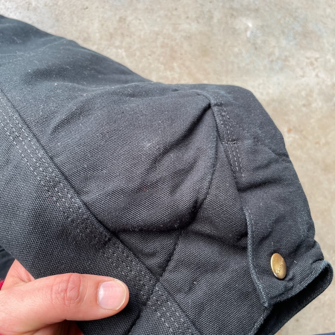 칼하트 J01 디트로이트 자켓 블랙 상품이미지6