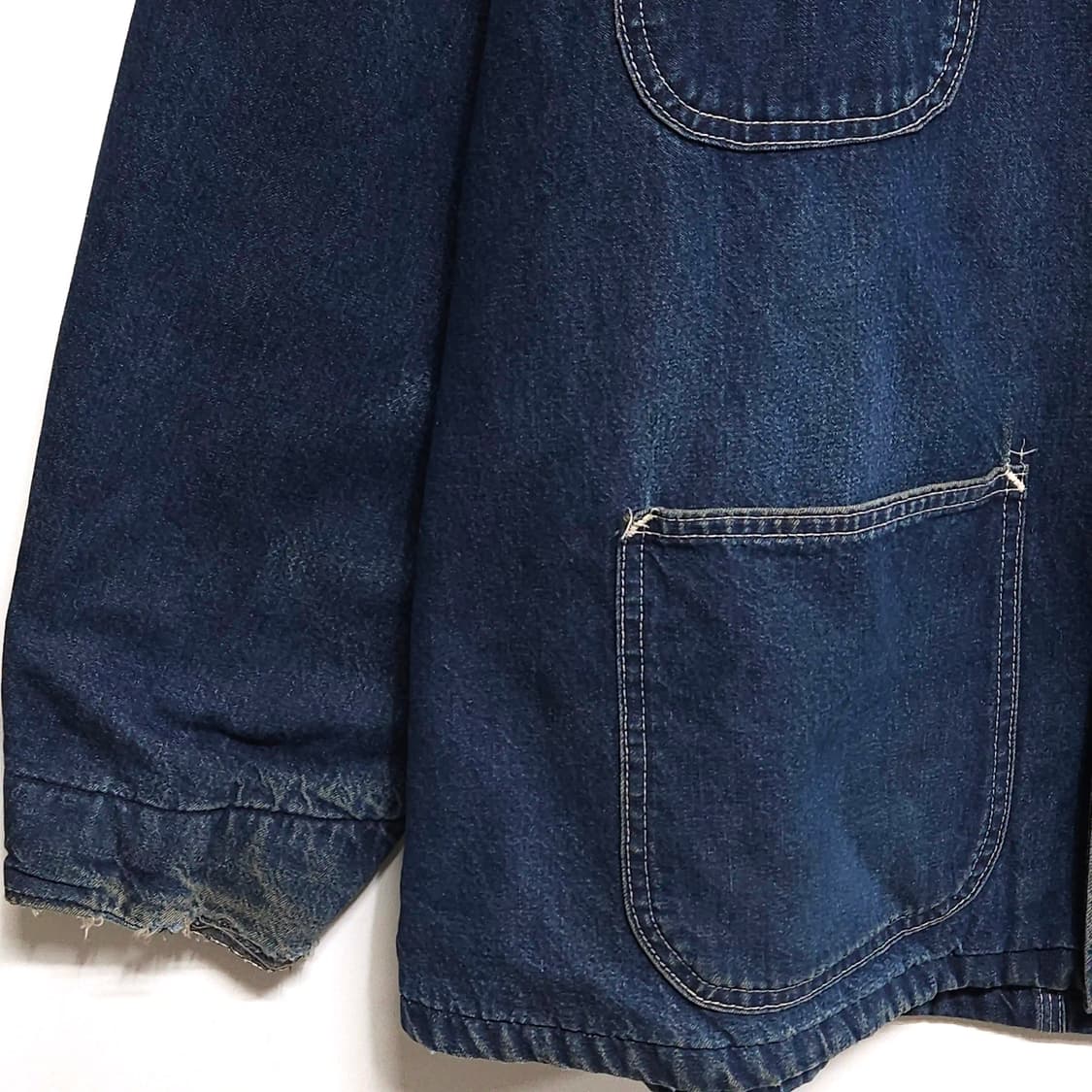 50)carhartt 칼하트 1980s 데님 초어자켓 워크자켓 상품이미지3