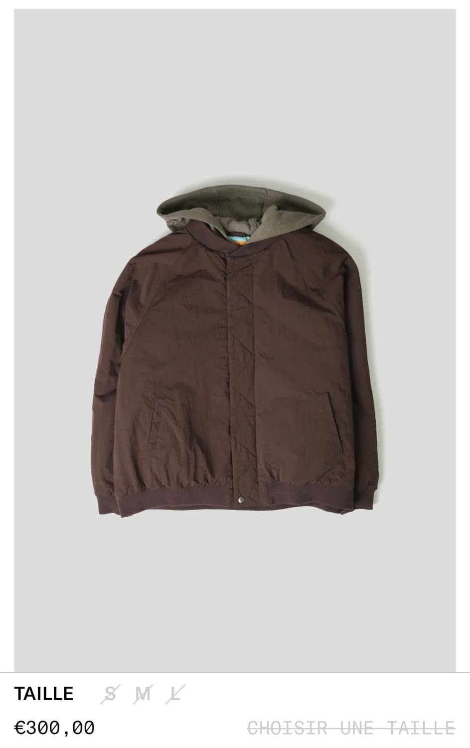 브레인데드 후드 플라이트 자켓 상품이미지1