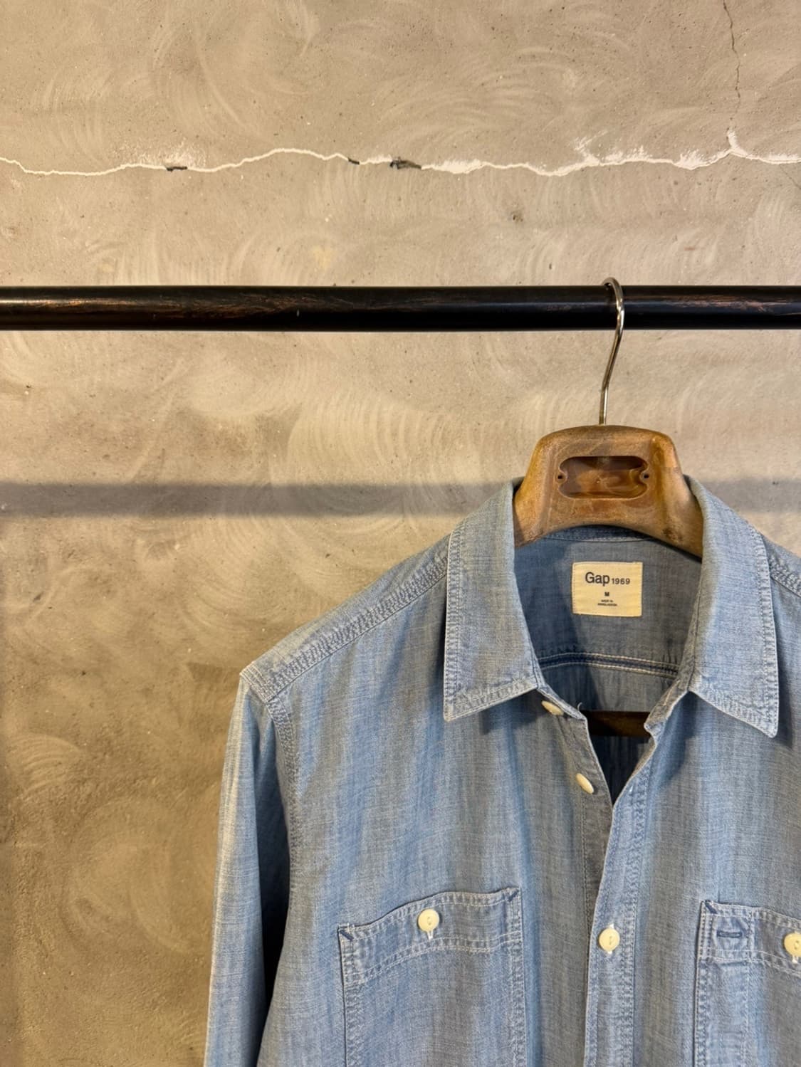 갭 1969 샴브레이 셔츠 100 상품이미지2