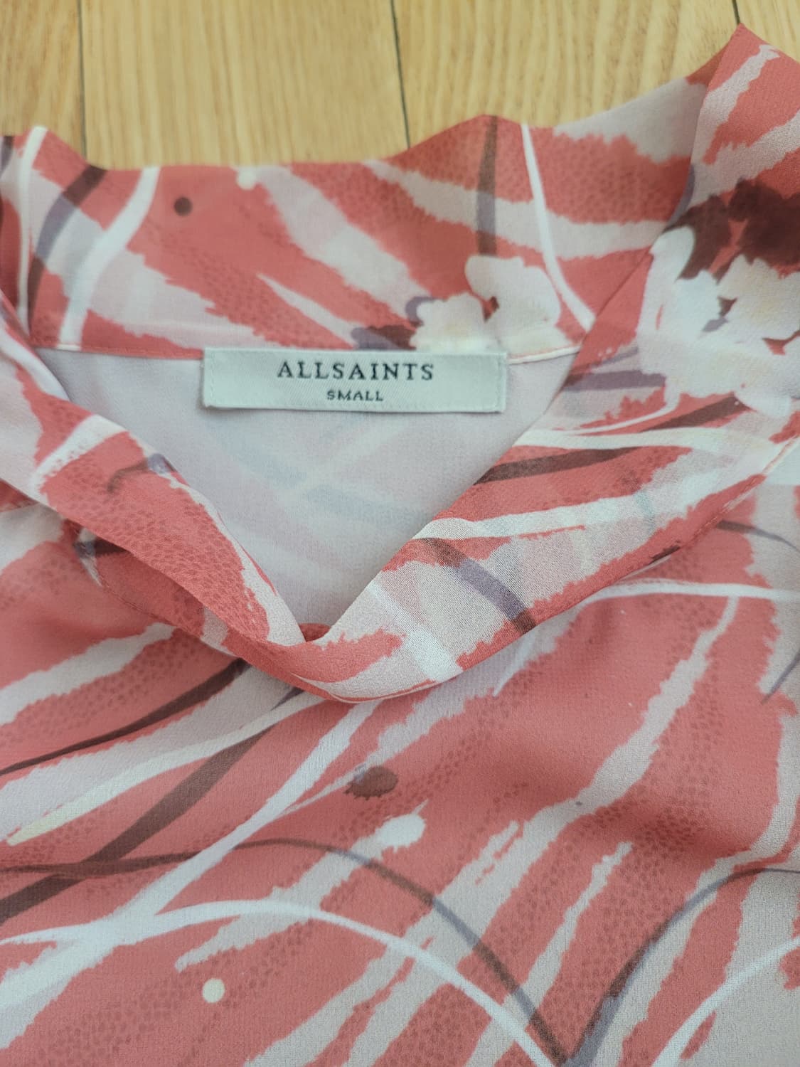 올세인츠 닐라 카즈노 드레스(한쪽 오프숄더) 상품이미지5