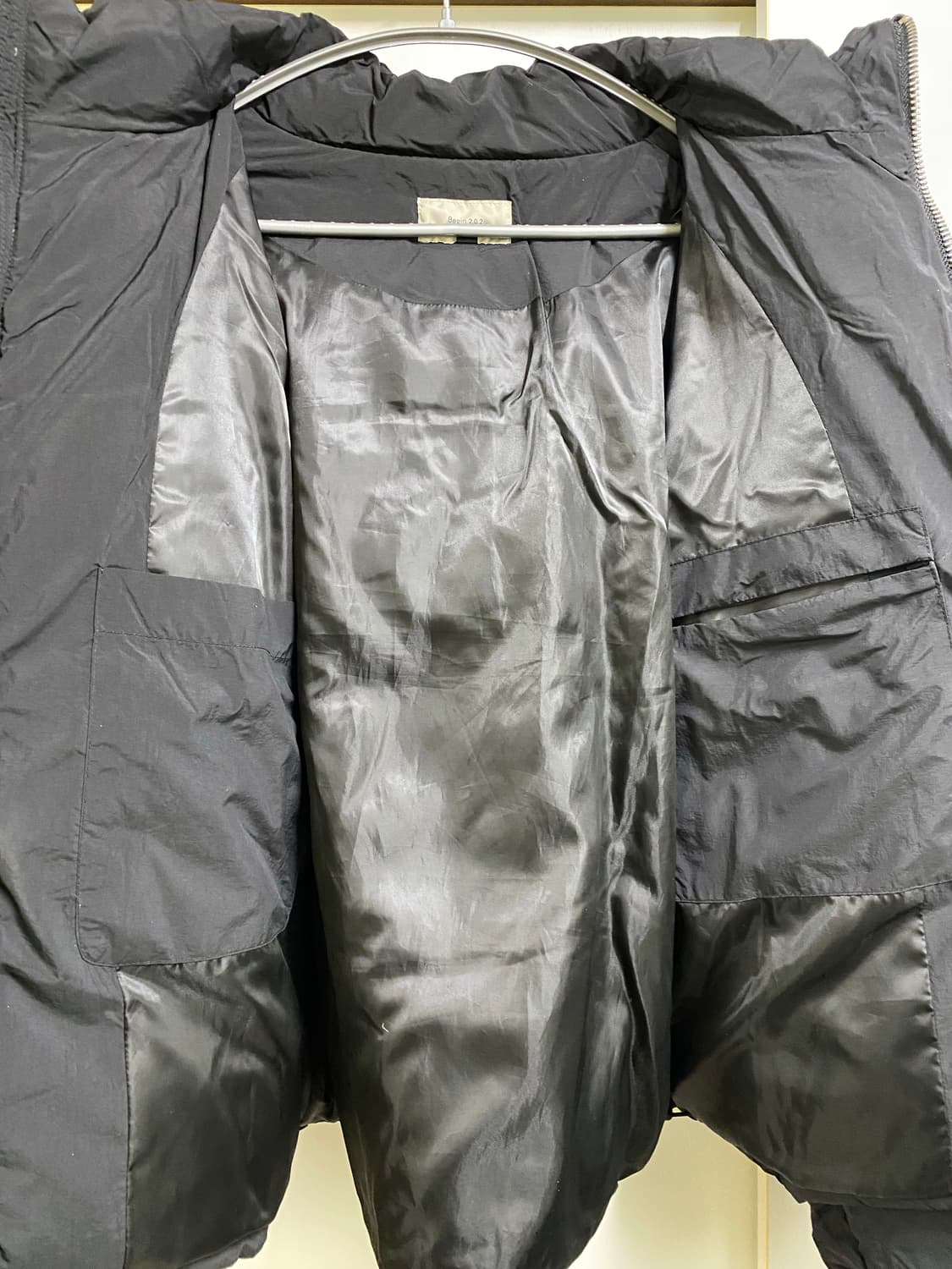 [2] 비긴202 에이트 헤비 다운 점퍼 블랙 상품이미지6