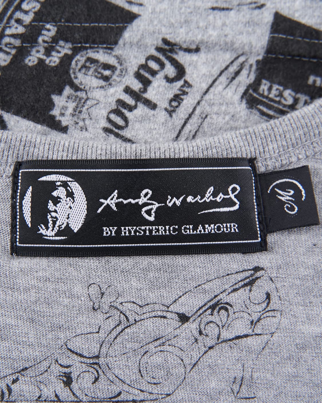 Andy Warhol x Hysteric Glamour 프린팅 반팔티셔츠 상품이미지4
