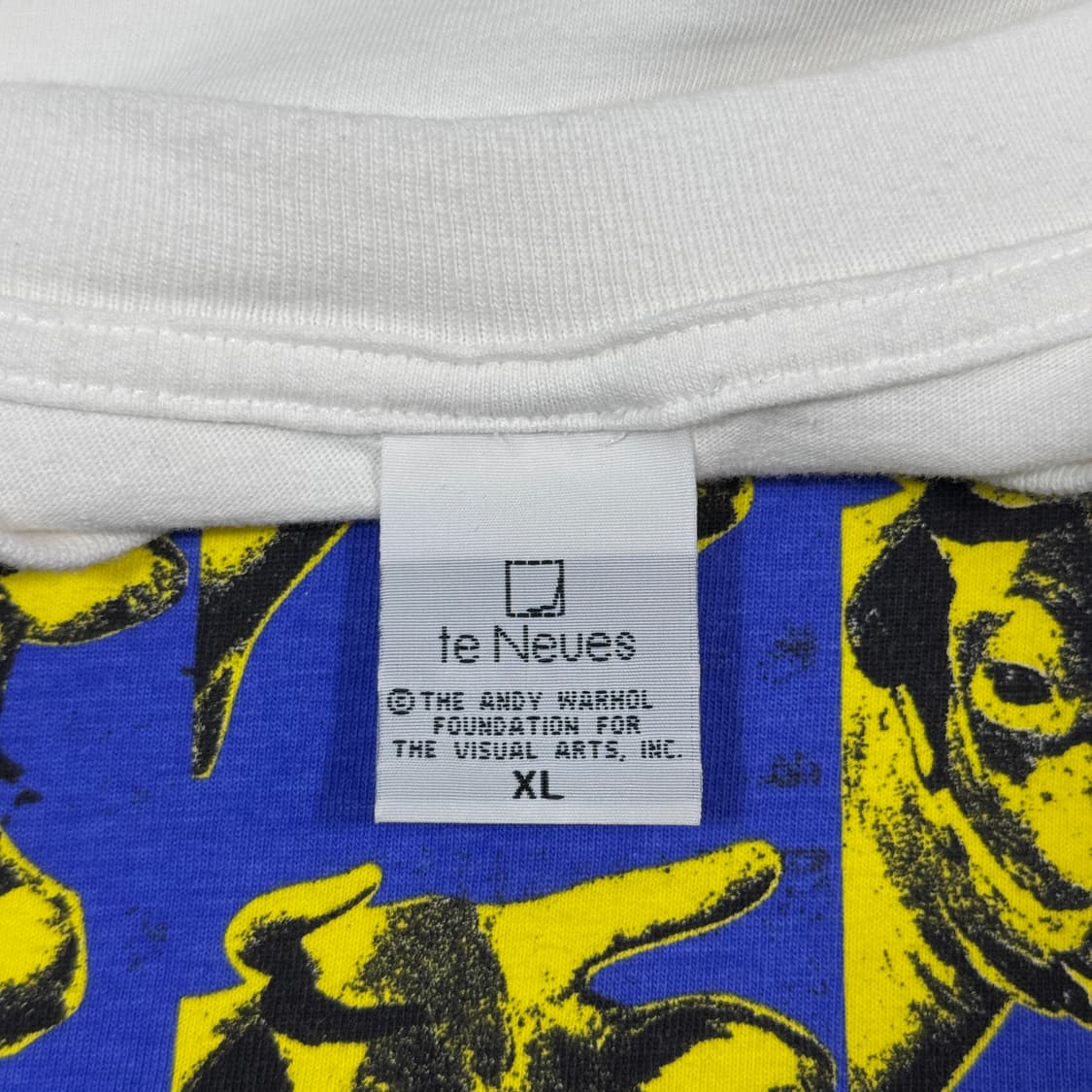 빈티지 90s Andy warhol Cow 앤디워홀 아트 티 상품이미지6