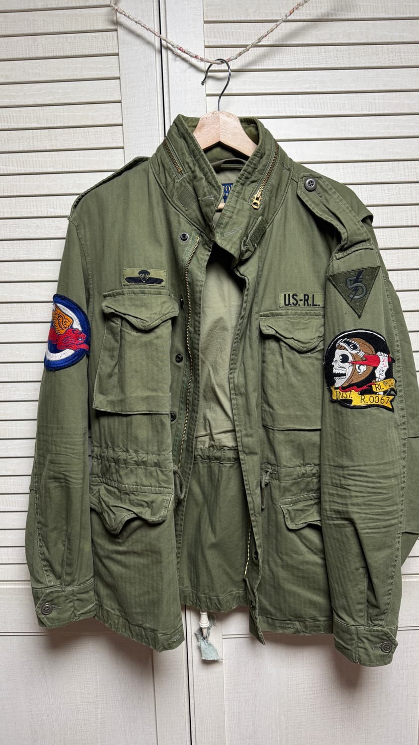 폴로 랄프로렌 해골야상 사이즈m 상품이미지1