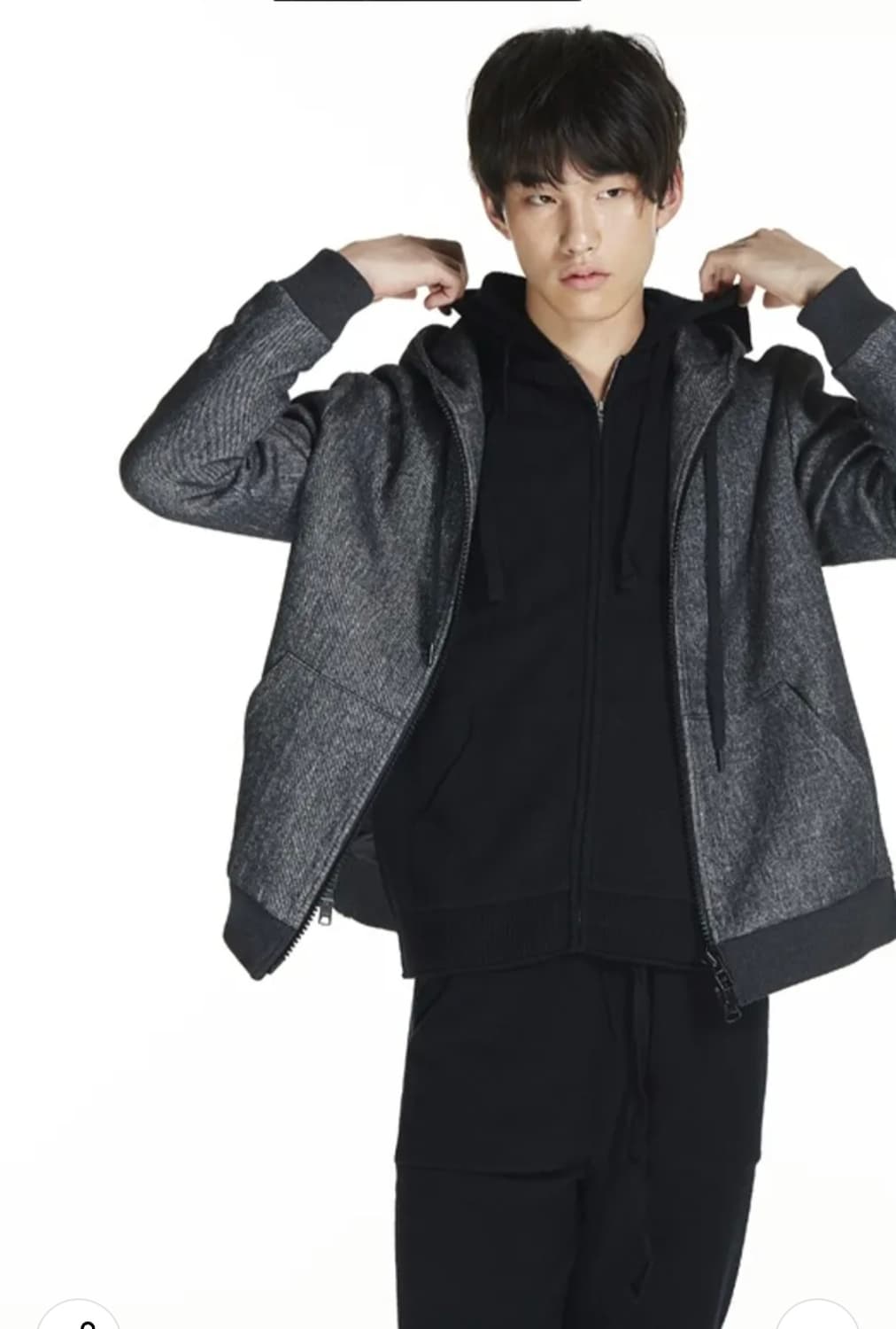 NOHANT 노앙 울 후드자켓 상품이미지1