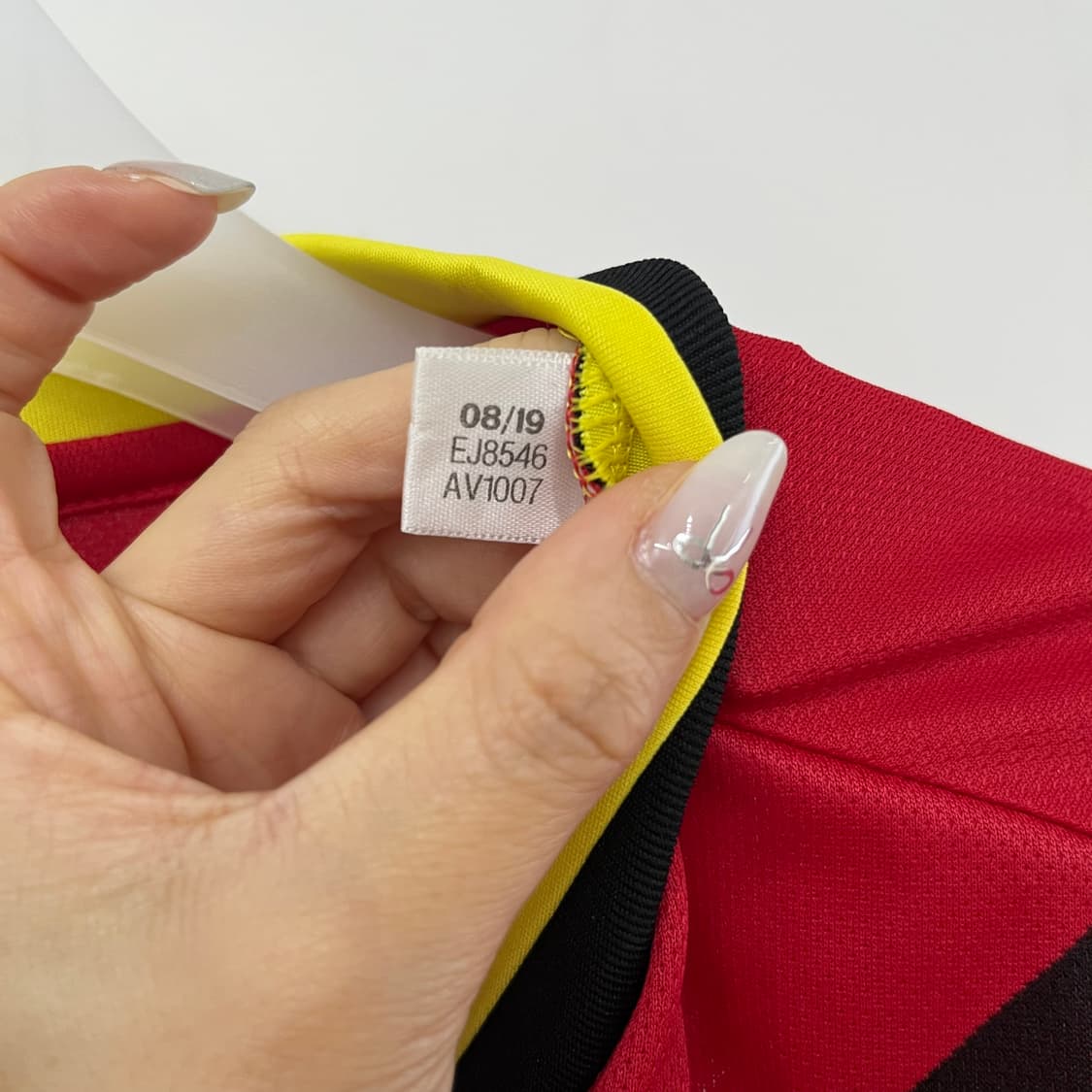 아디다스 20-21 벨기에 홈 반팔 유니폼 상품이미지9